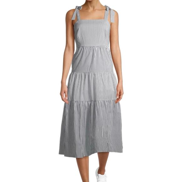 Time and Tru Tie Pullover Sun Dress size 12-14 - Picture 1 of 11